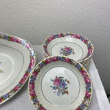Antique porcelain tableware