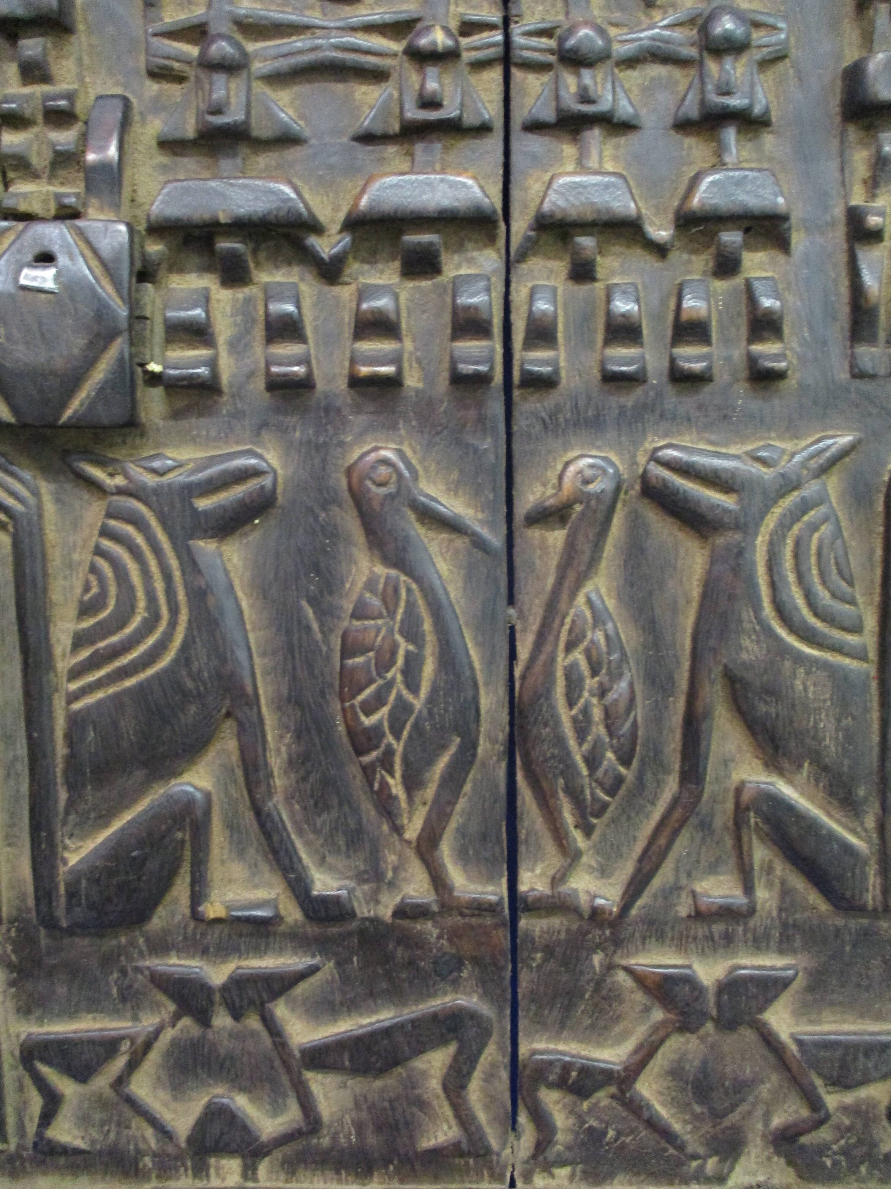 Dogon Mali mil attic door