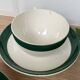 Set of 2 Digoin Sarreguemines cups and saucers