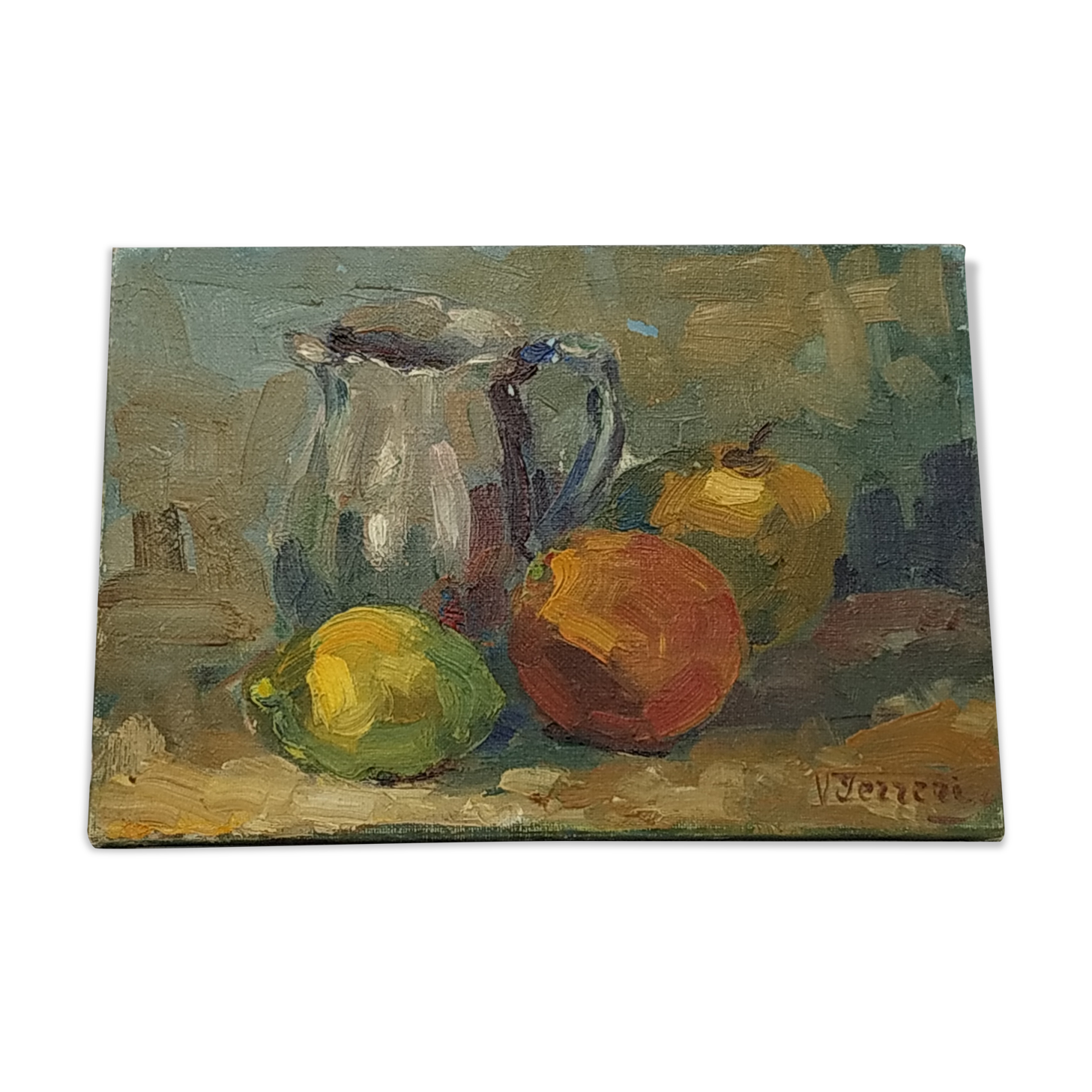 Nature morte aux agrumes de Victor Ferreri