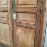 Former Bank of France 2 oak cabinet