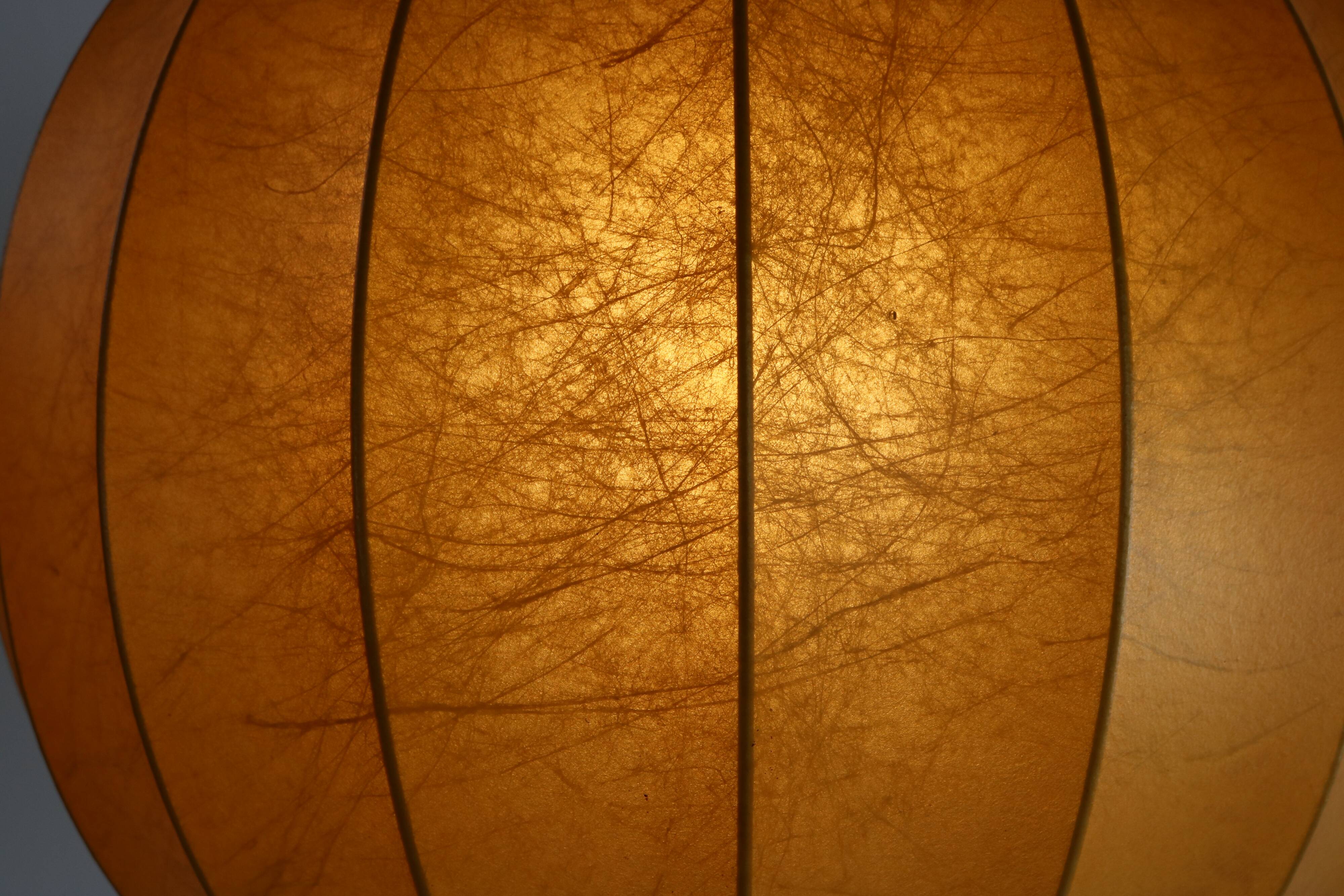 Sixties cocoon pendant lighting by Goldkant Leuchten Germany