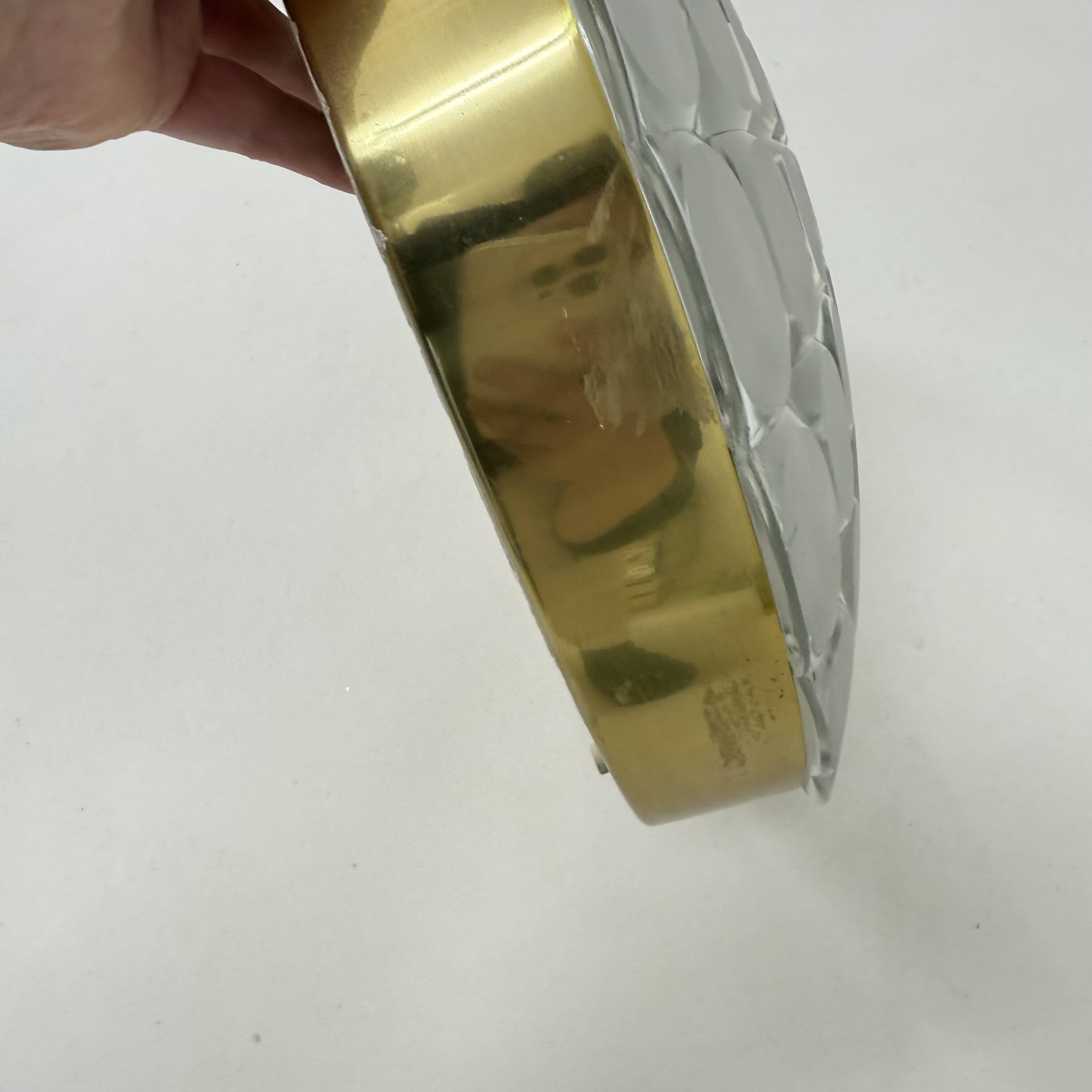 Mid-century design Peil & Puzzler glass flush mount , 1970s