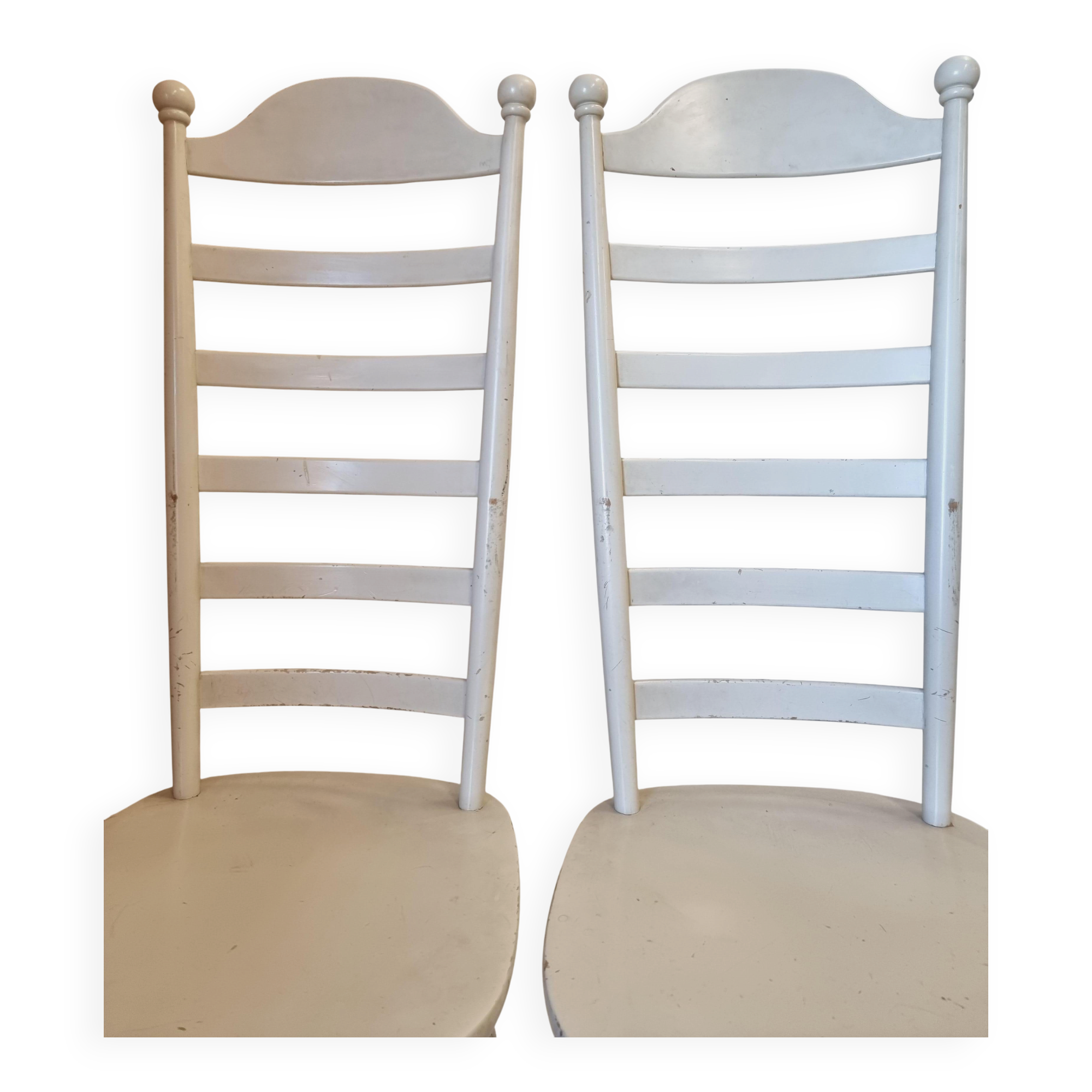 Lillemor Mannerheim, high-back chairs "Monet", 6 pieces, Nesto, Scandinavian Modern