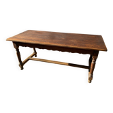 19th century Lorraine oak farmhouse table