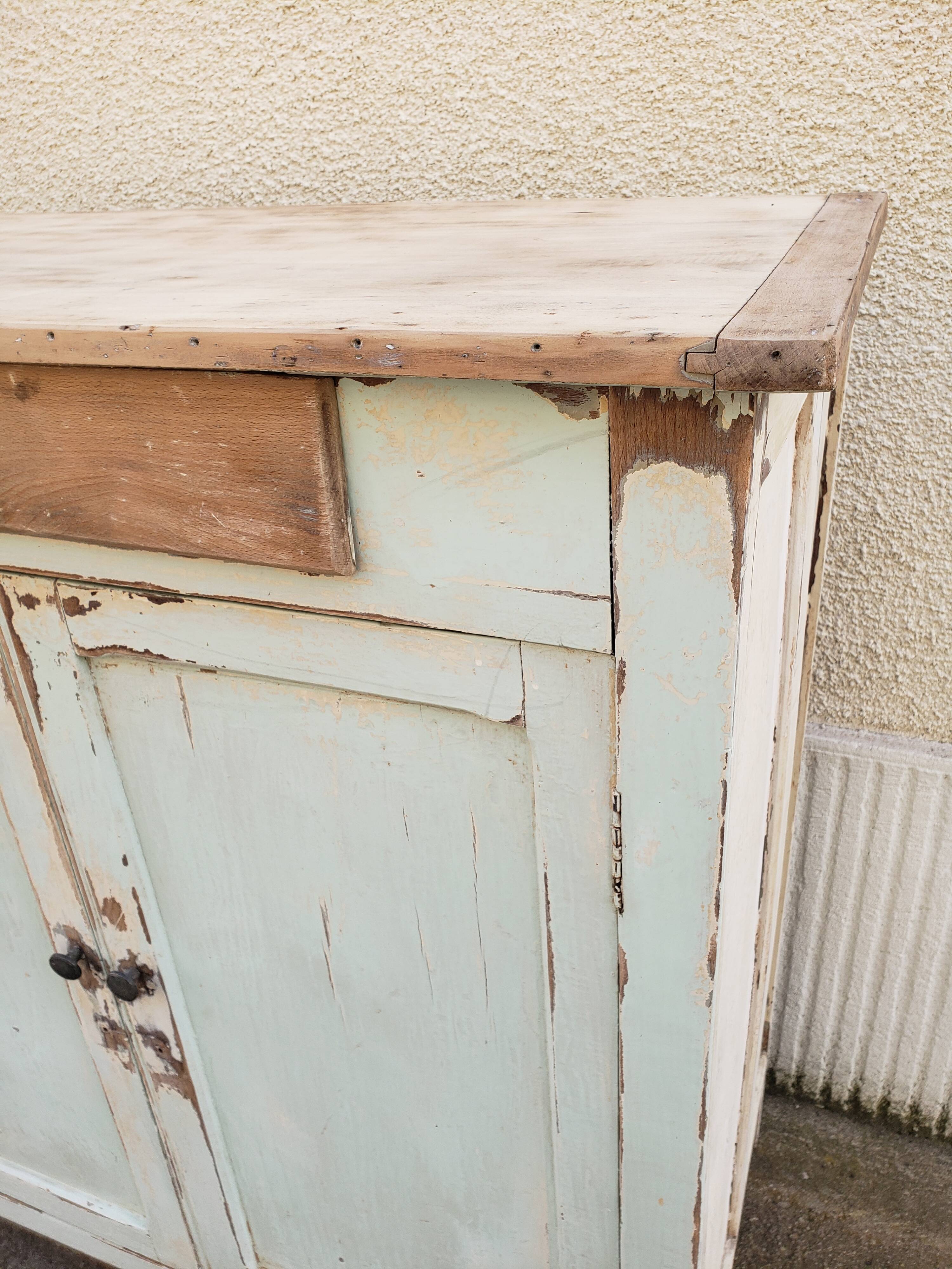 Parisian buffet patina old "anglet"