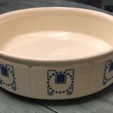 Large Art Deco bowl, U&C Sarreguemines