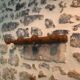 Antique wooden coat hook