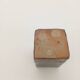 Vintage Ceramic Square Flower Vase Grès Pique Fleurs Scarified France 60