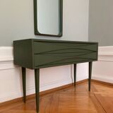 Niels Clausen for NC Mobler hallway set Teak lacquered