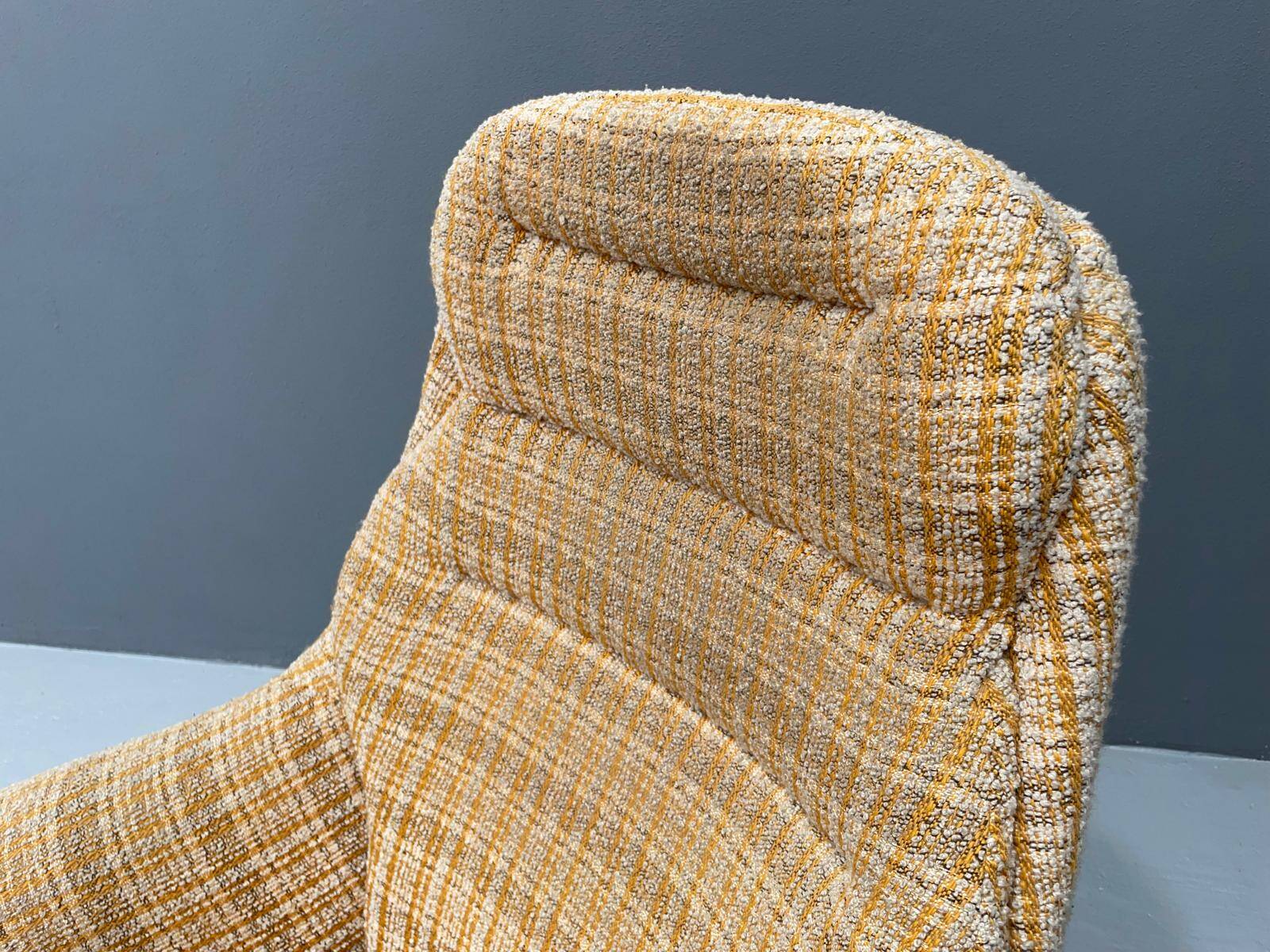 Swivel Armchair for Jitona Soběslav, 1970s, Czechoslovakia