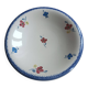 Digoin low compote dish with hand-painted decoration