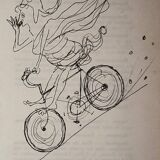 Daninos illustration from 1962 "France...La France steep"