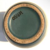 Vase ceramique turquoise