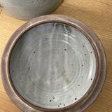 Salad bowl and lid signed atch
