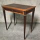Small Louis XVI style desk in marquetry.