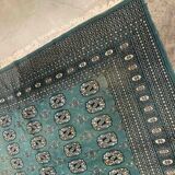 Vintage carpet uzbek bukhara handmade 186cm x 280cm 1970s