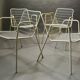 4 emu metal garden armchairs model rio