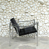 Armchair LC1 No.1395 by Le Corbusier, Pierre Jeanneret, Charlotte Perriand Cassina, 1960