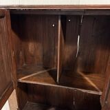 Small antique rustic wardrobe, circa 1880