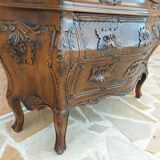 Vintage Louis XV style tomb chest of drawers