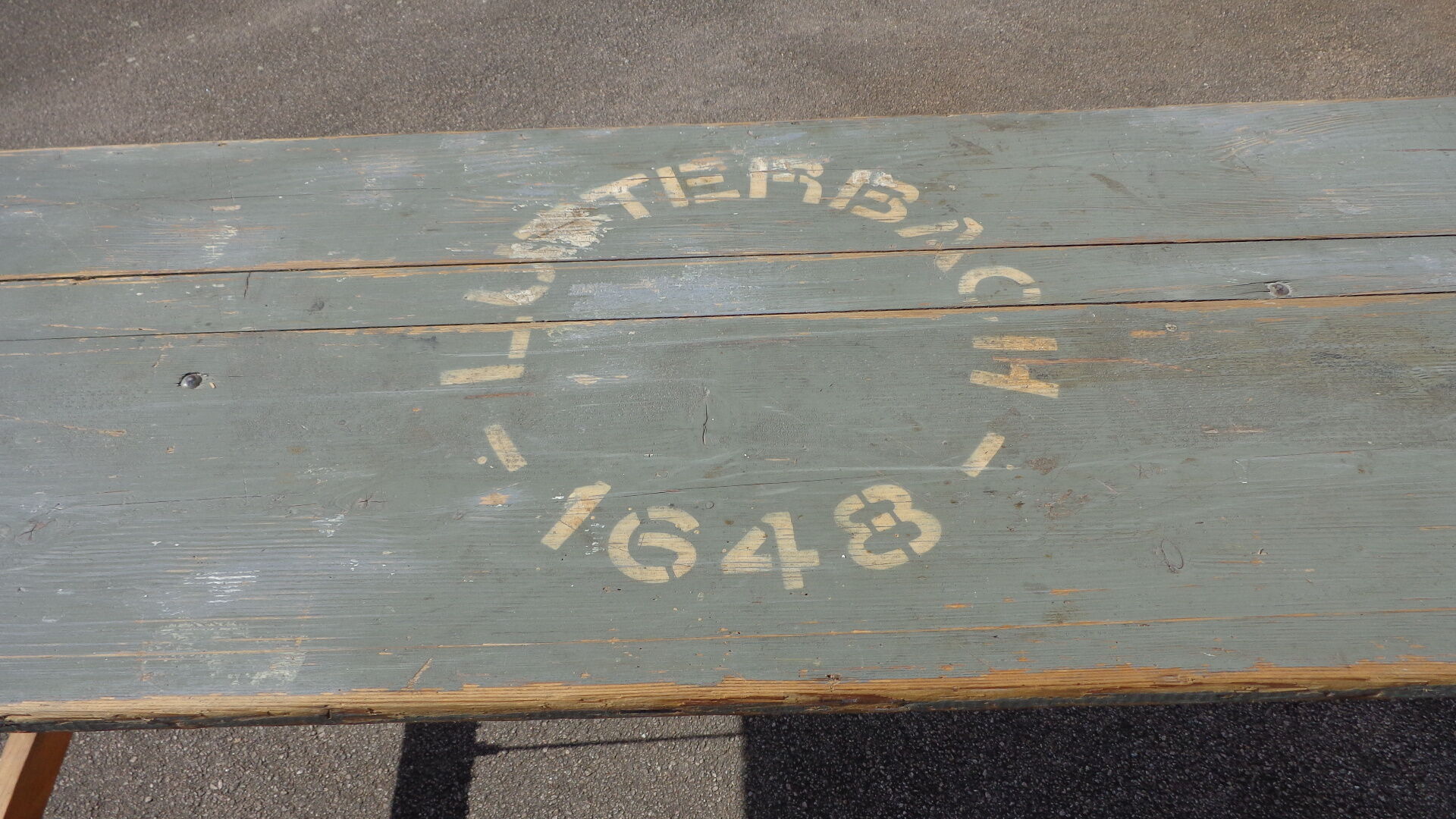 Lutterbach beer brewery table