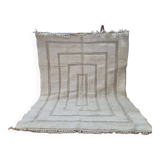 Handmade wool Berber rug 300X200 cm