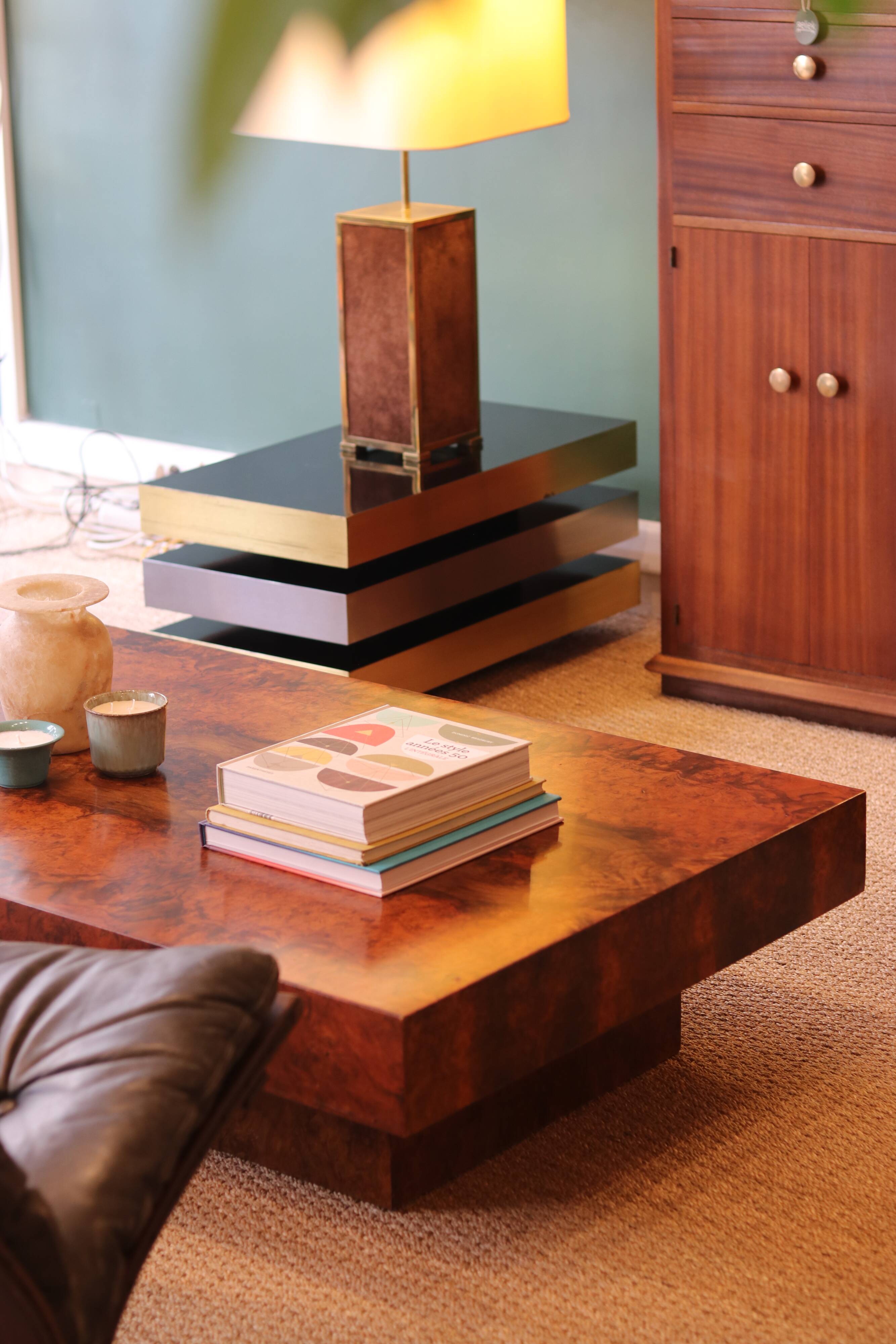 Important pair of lamps from the 70s