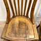 3 administration chairs in solid oak