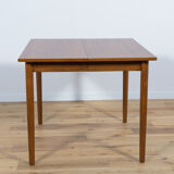 Table à manger extensible en teck danois, années 1960
