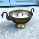 Swan Ice Bucket Brass French Vintage Footed Barware