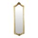 Narrow Classic Vintage Mirror, Baroque Style, Gold, 72cm