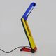 Postmodern desk lamp by Benetton, Memphis style Italy 1980s