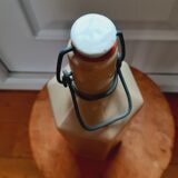 Bouteille en grès vernissé