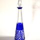 SAINT-LOUIS Metra Carafe in double-layered cobalt blue crystal – liqueur H31.5cm