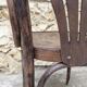 Lot fauteuils de restaurant bistrot vintage en bois courbé