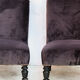 Lot of two fireside chairs