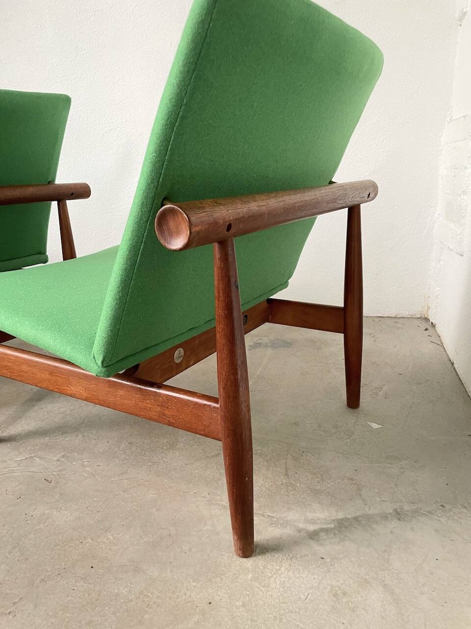 Pair of Finn Juhl Armchair model “Japan” France & Son