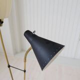 Mid-century floor lamp attributed to Hans Bergström for Ateljé Lyktan, Sweden 1950.