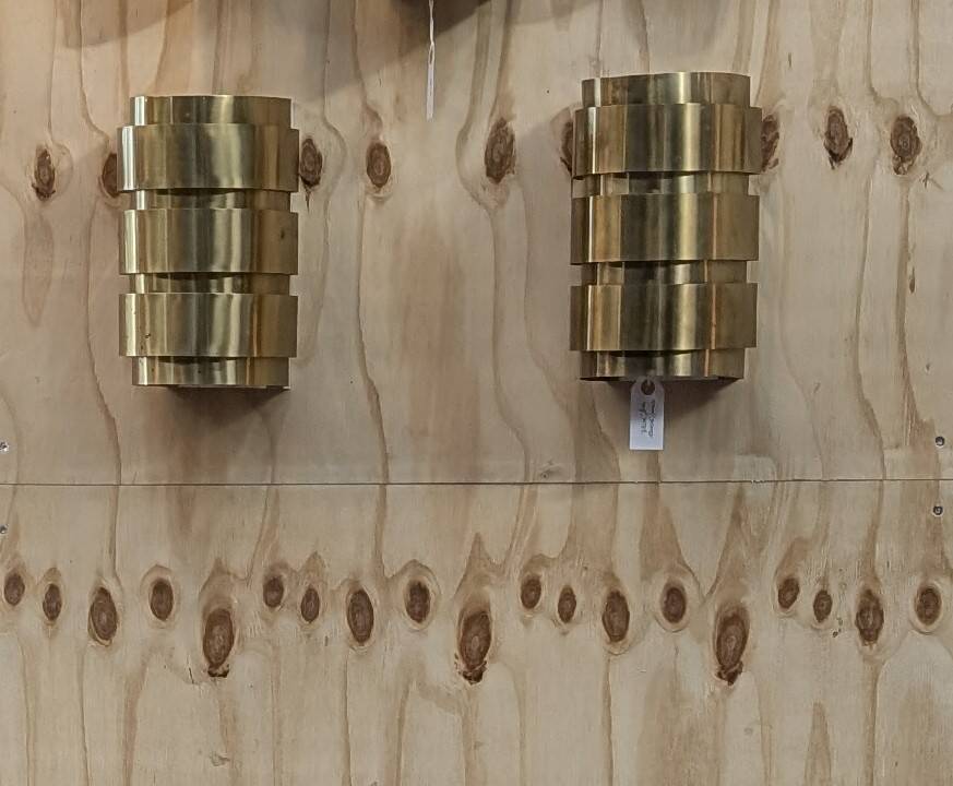 V155 wall light in brass - design by Hans-Agne Jakobsson