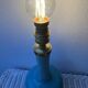English ceramic lamp base Burmantofts Pottery England, 1880