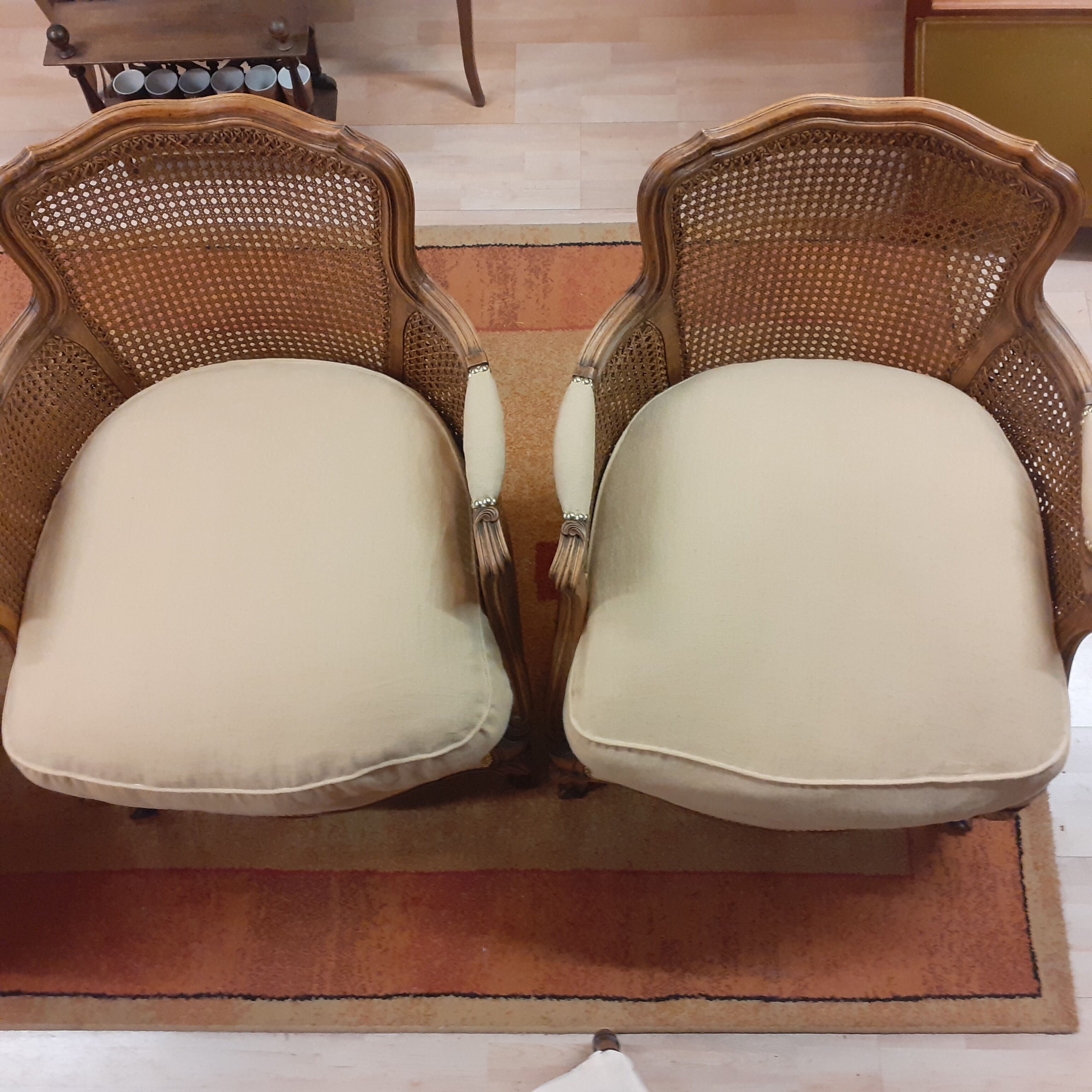 Pair of armchairs