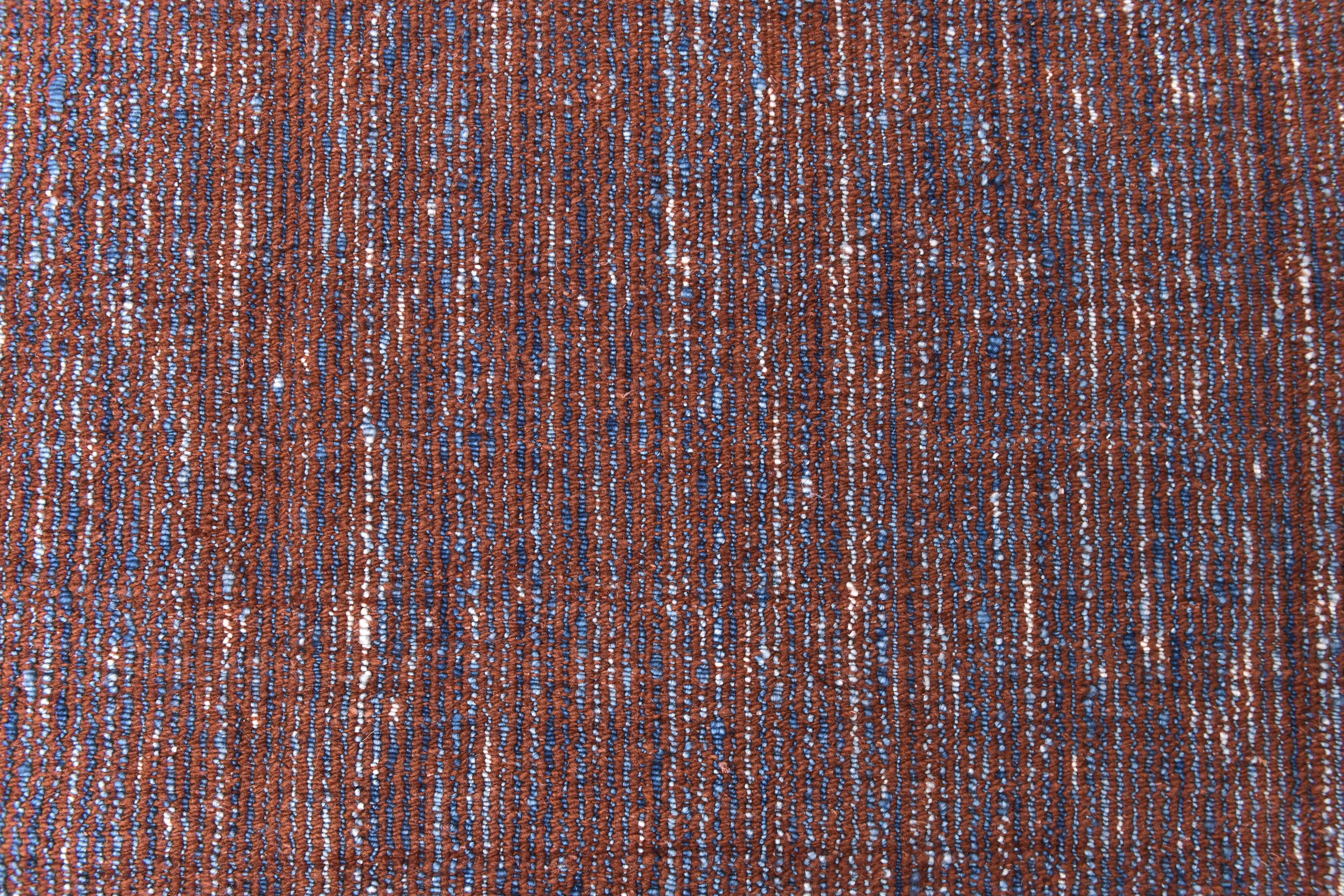 Terracota kilim rug 190x290 cm , Terracota wool Kilim Tapi.