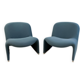 Paire de fauteuils de Giancarlo Piretti