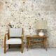 Lampe pierre blanche