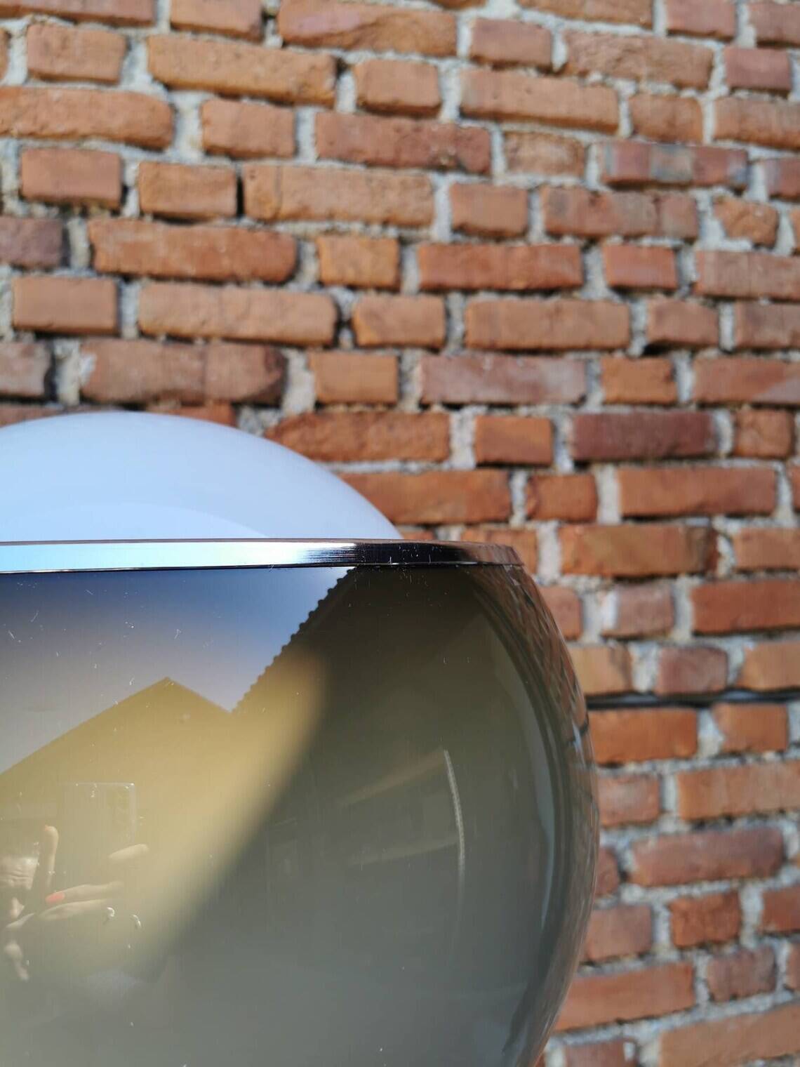 Vintage Meblo Big Bud Floor Lamp: Harvey Guzzini 70s Space Age Light