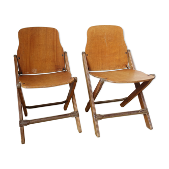 Pair of chairs US Army WWII