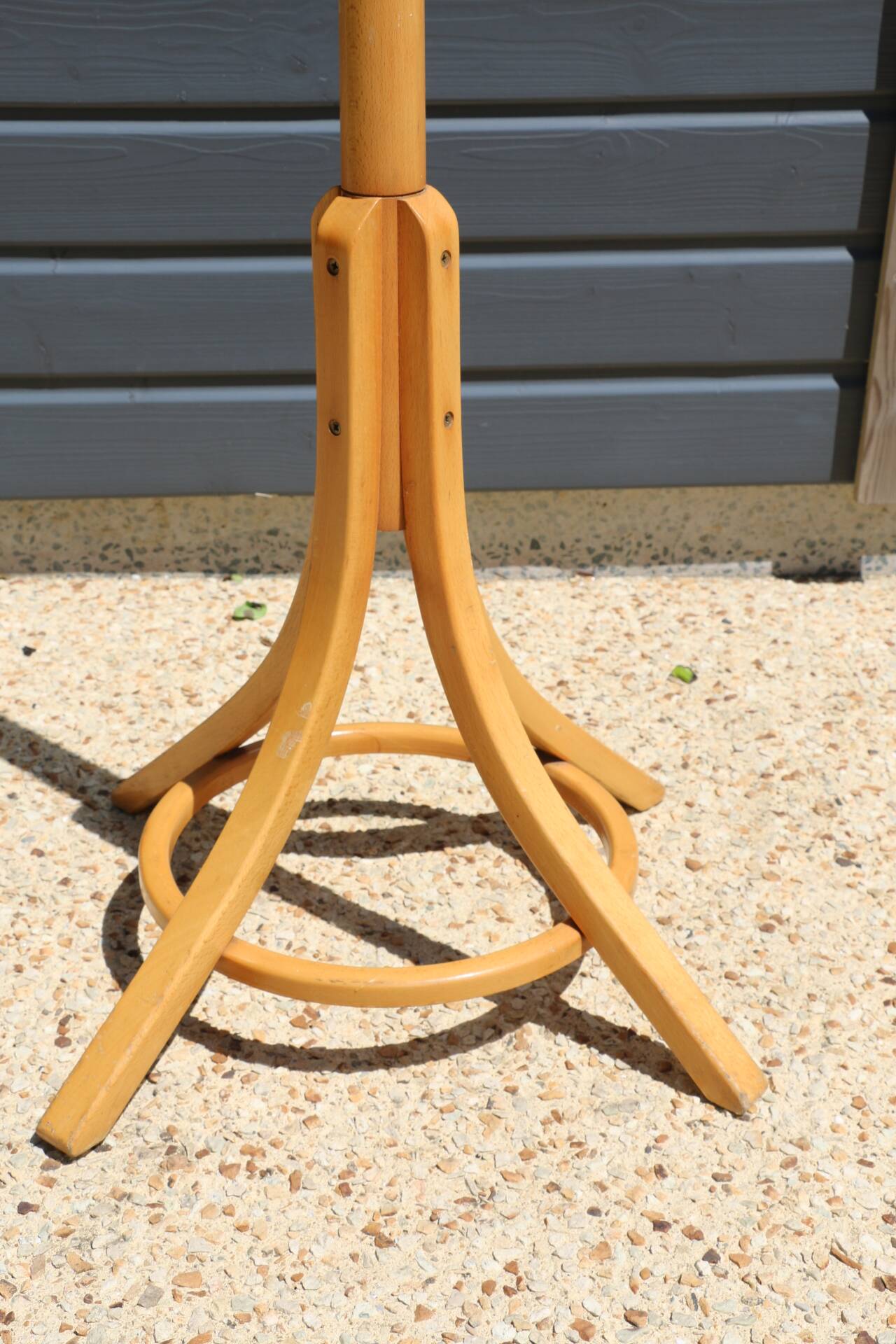 Coat rack parrot BAUMANN light beech (A2) original varnish