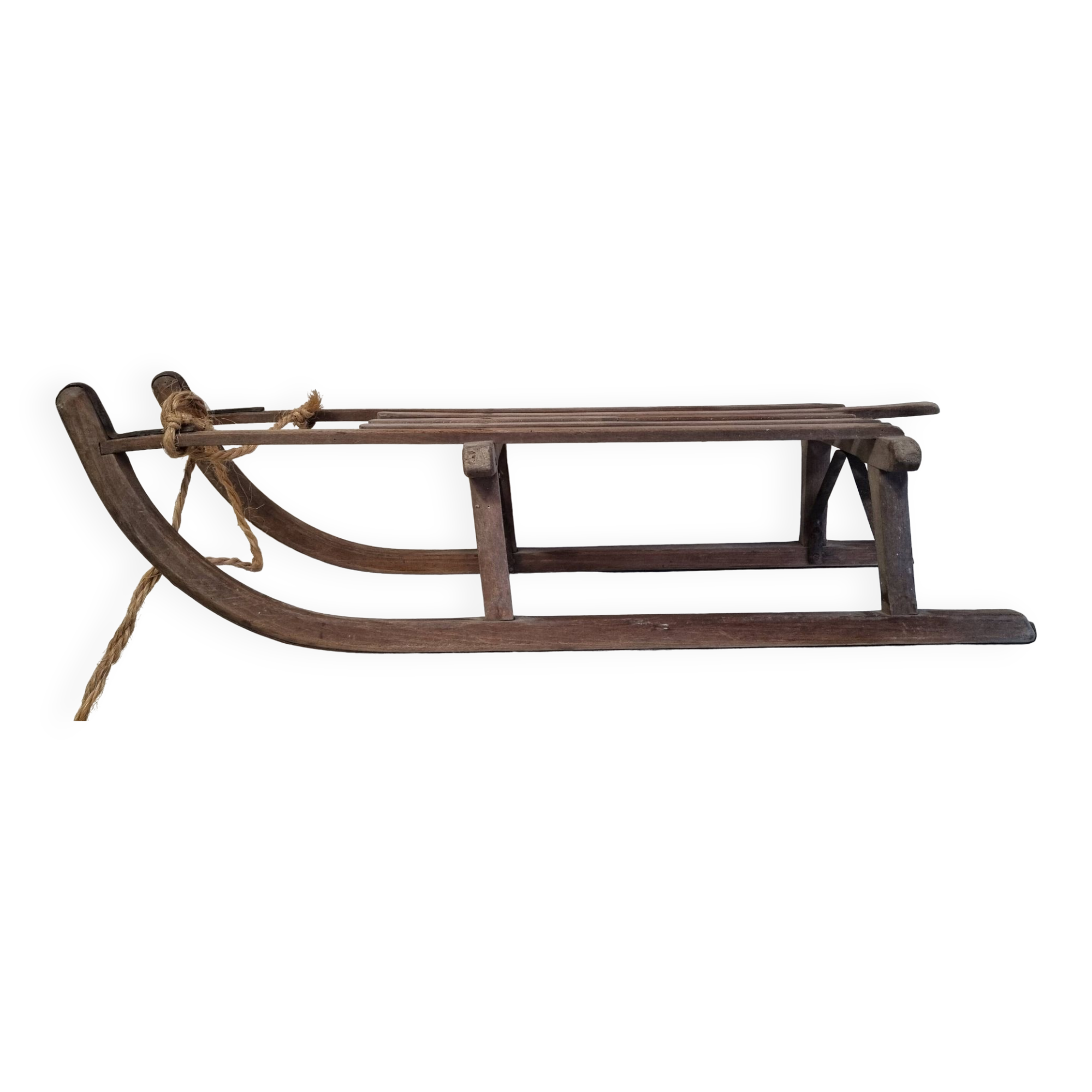 Wooden sled