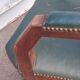 Fauteuil de bureau ancien administratif pivotant vintage